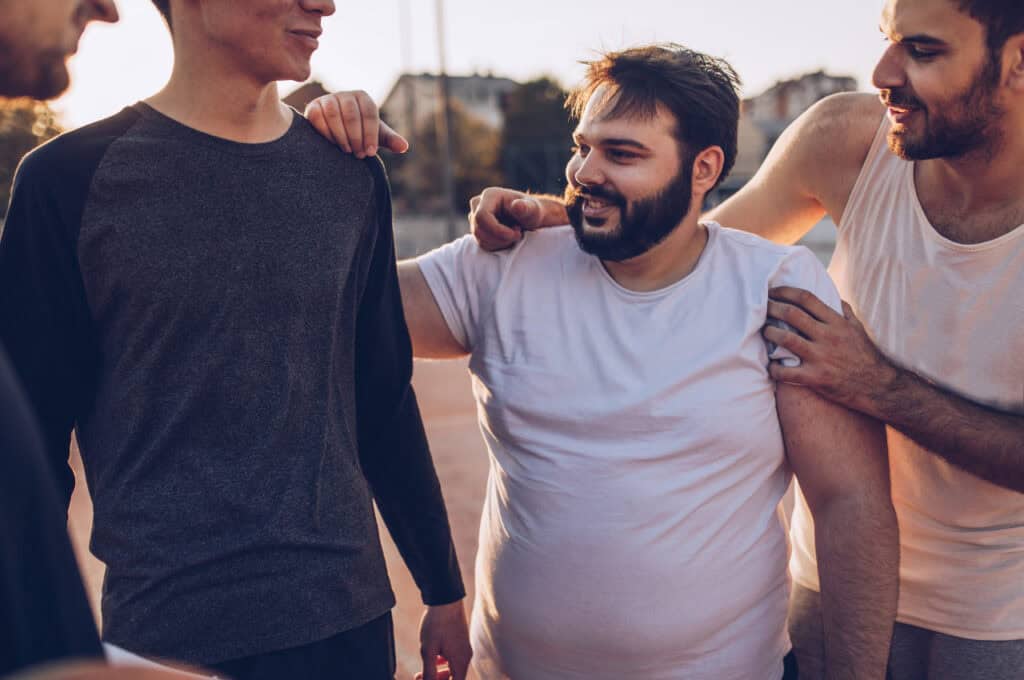 maintain a healthy weight to prevent gynecomastia